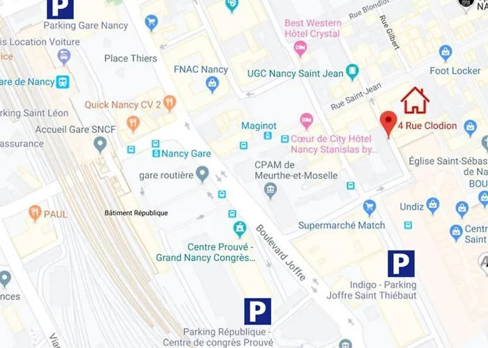 Apartment Gare - Stanislas